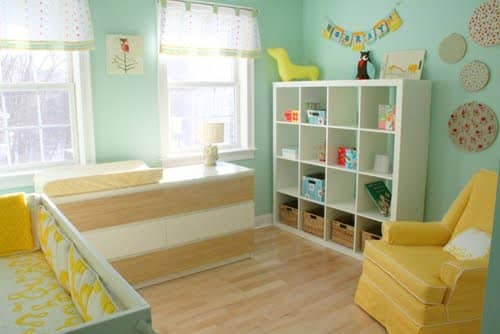 small space organizing, small space living ideas, small space interior decorating, Kathryn Bechen author, nursery space decorating, nursery organizing ideas