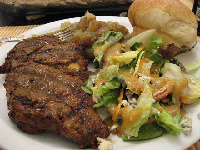 Spicy Rib Eyes with Dueling Salsas Recipe | - Beliefnet