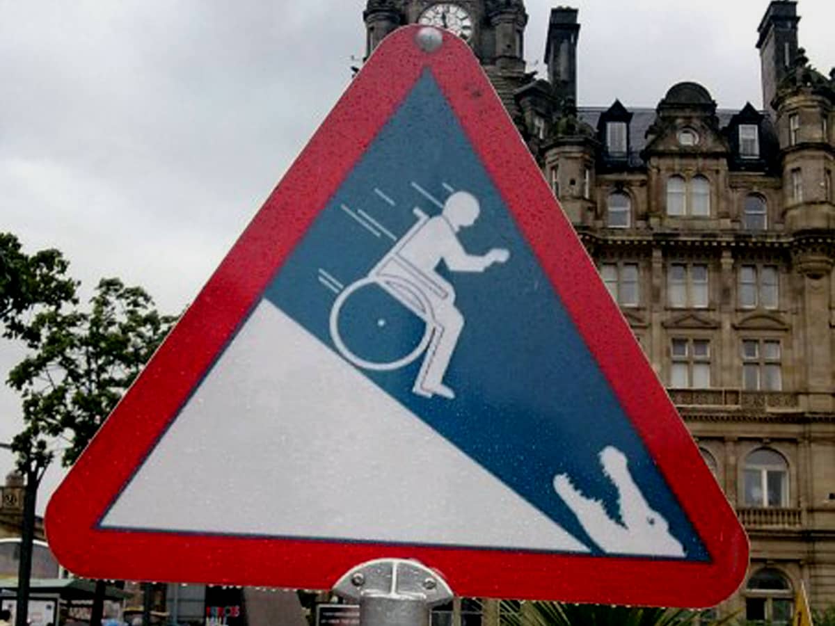 funny road signs uk