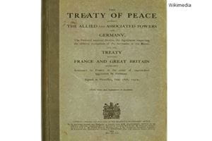 Treaty of Versailles WWI