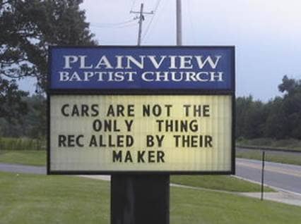 World's Best Church Signs - Beliefnet