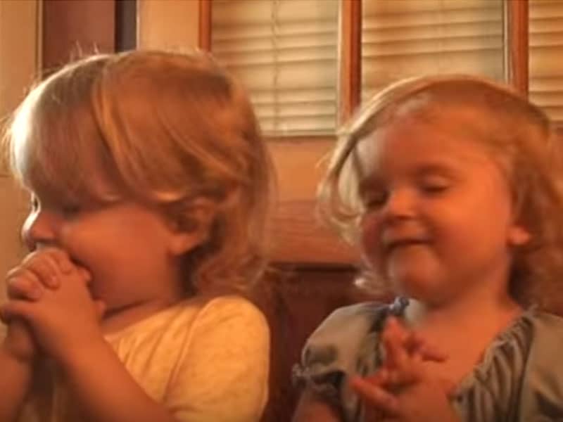 Toddler Twins Try Reciting the Lord’s Prayer - Beliefnet