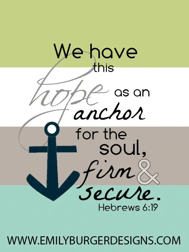 Prayables - Hebrews 6:19 - Scripture - Beliefnet