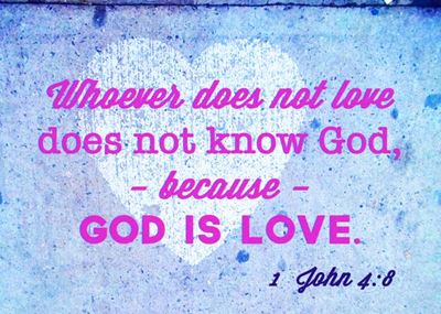 Prayables - 20 Encouraging Bible Verse Pictures - 1 John 4 