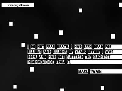 inspiring quotes fear death